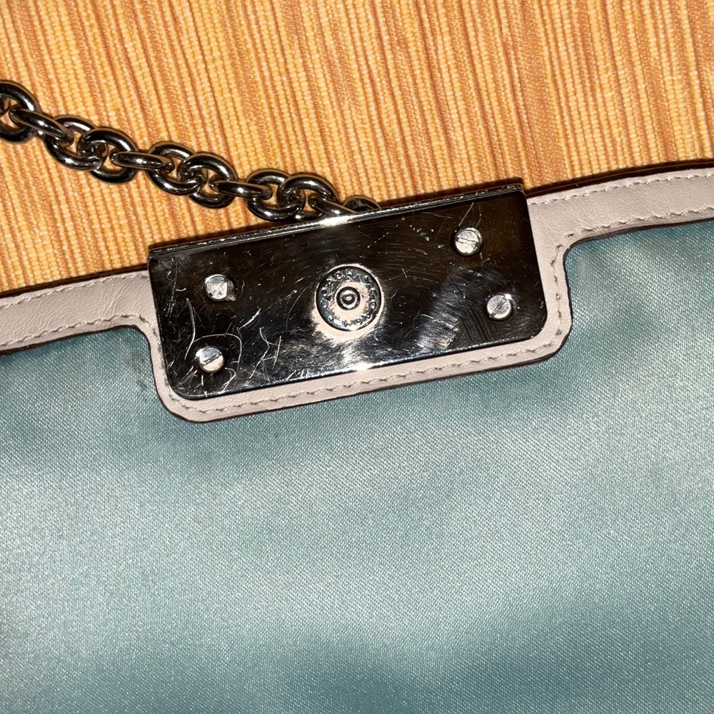 Coach Snakeskin Python Crossbody Bag with Silver … - image 7